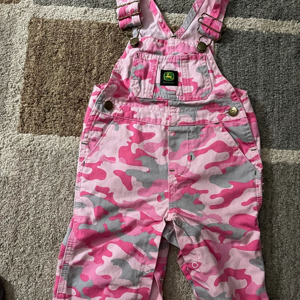 John Deere camo bibs